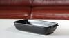 Baking Form Heat-Resistant Mold Black Porcelain Bowl 0.5 L