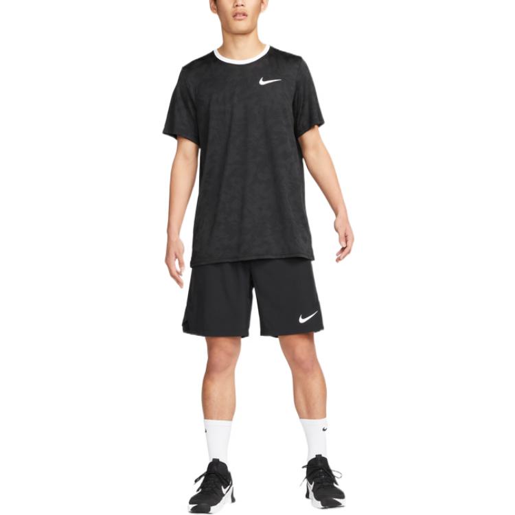 Nike Dri-FIT 9 Woven Training Shorts Men Bottoms Black DM6618-010