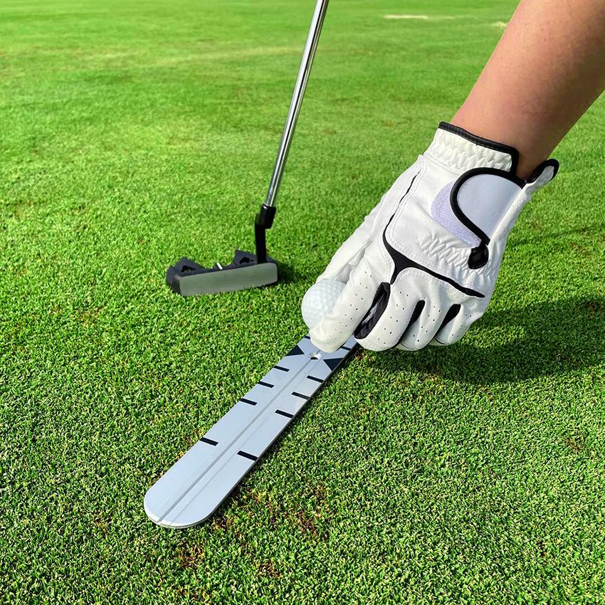 Golf Putter Ruler: Path Guide & Practice Tool to Improve Shot Accuracy