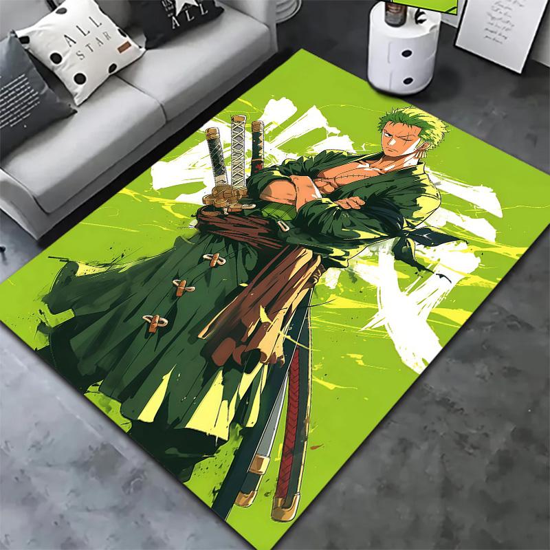 Roronoa Zoro Carpet Rug For Living Room Bedroom Home Sofa Decoration,kids Play Nonslip Floor Mat