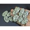 405Cts. Natural Dalmation Jasper Oval Cabochon Loose Gemstone 11 Pcs Lot A-379