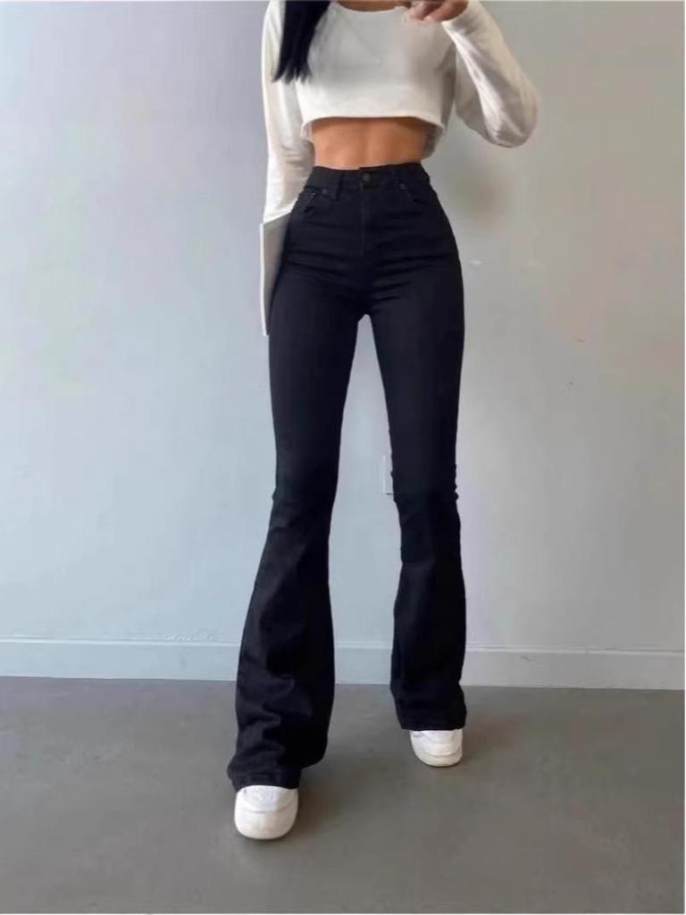 Russian Women's Micro Flare Jeans - Autumn 2025 Collection