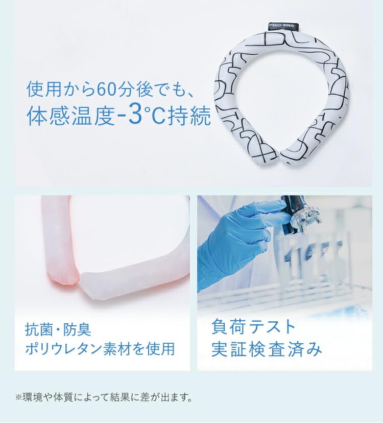 SUO NEW COOL RING L Modern Line Black [SUO] 28°ICE