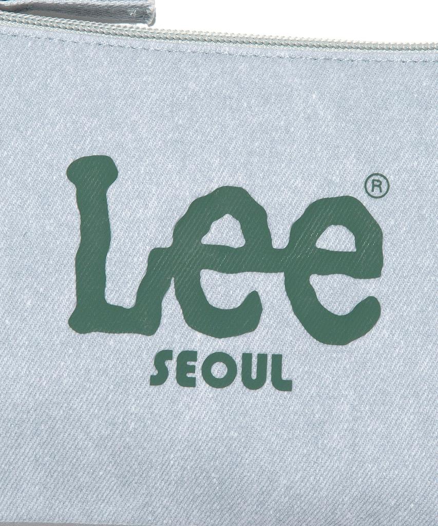 Lee Seoul Big Twitch Logo Pouch Indigo Light