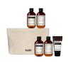 NARD Korean Skincare Travel Kit Set (5 Items + Cotton Pouch)  – Mini Size Essentials for Hair & Body – TSA-Approved K-Beauty Gift