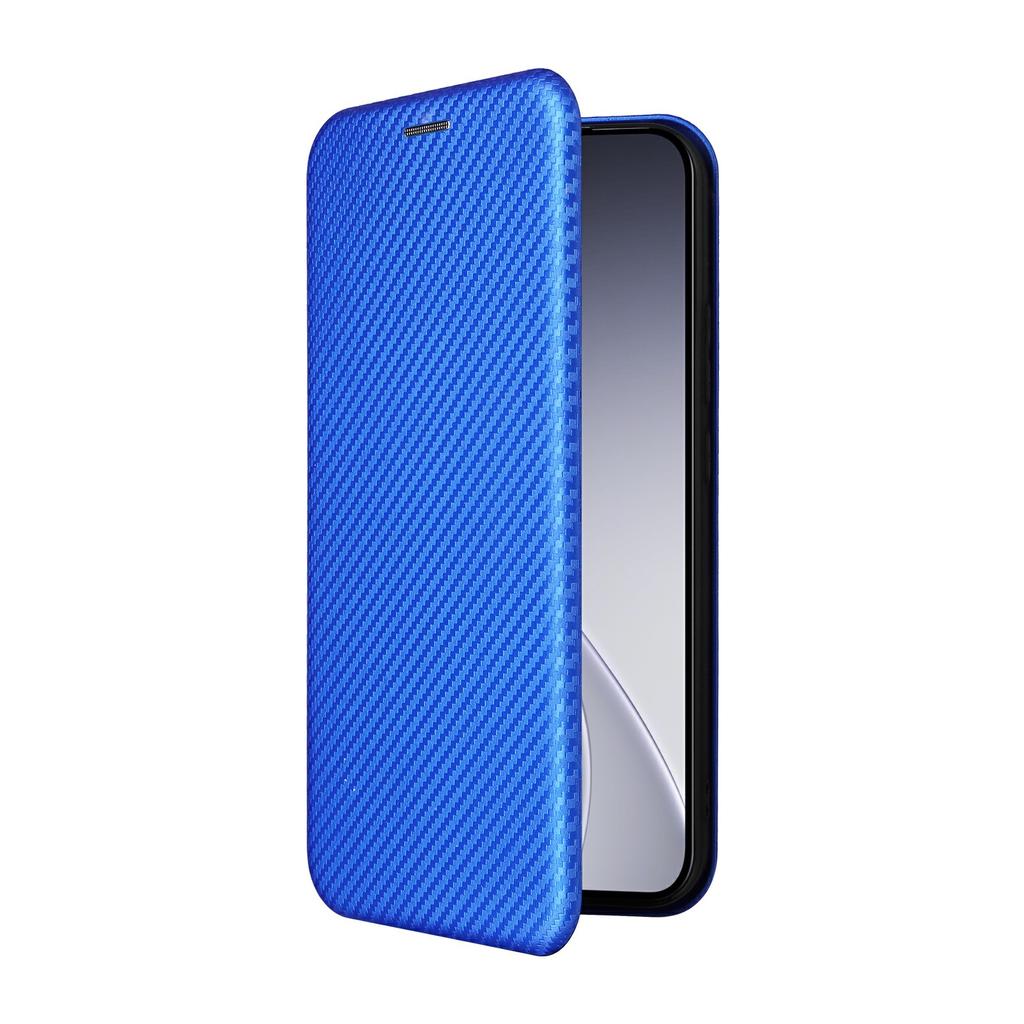 Phone Case For Oppo Reno15 5G (Global) / 15c 5G (China) Carbon Fiber Texture Drop-Proof PU Leather Phone Cover
