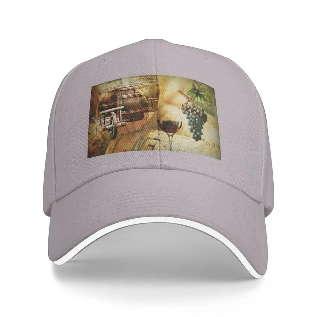 From Grapes To Wine Baseball Cap Beach Outing Custom Hat Boy Womens