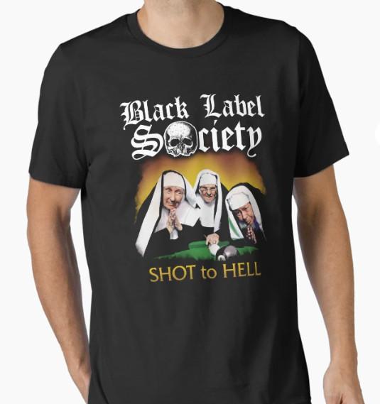 BLACK LABEL SOCIETY-METAL BAND Meme T-Shirt S разноцветный