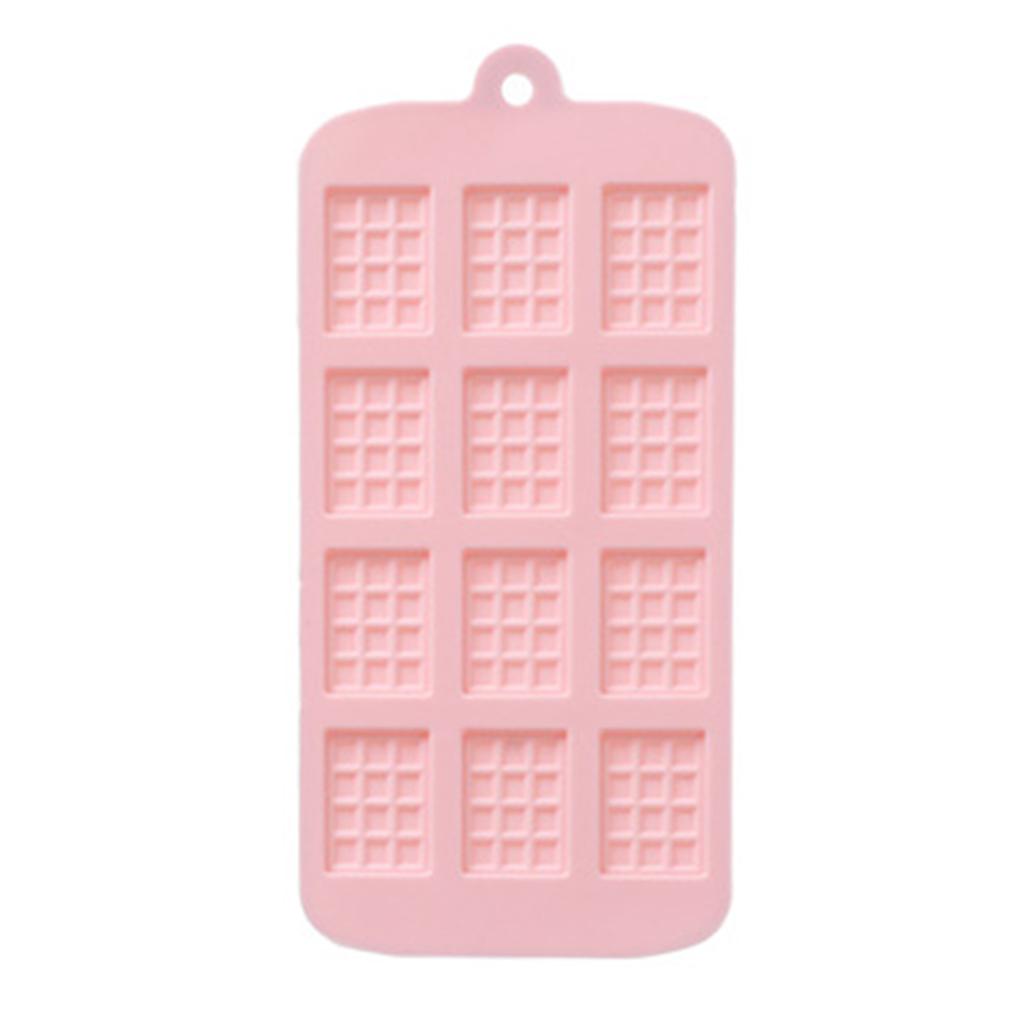 

Формы для шоколадной помадки DIY Candy Bar Mold Инструменты для украшения тортов Кухонные принадлежности для выпечки розовый