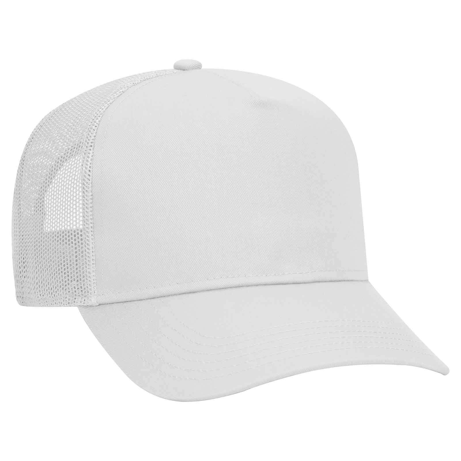 

OTTO Cotton Blend Twill Mesh 10 Cap, Adjustable, Colors, 32-285 (White) белый
