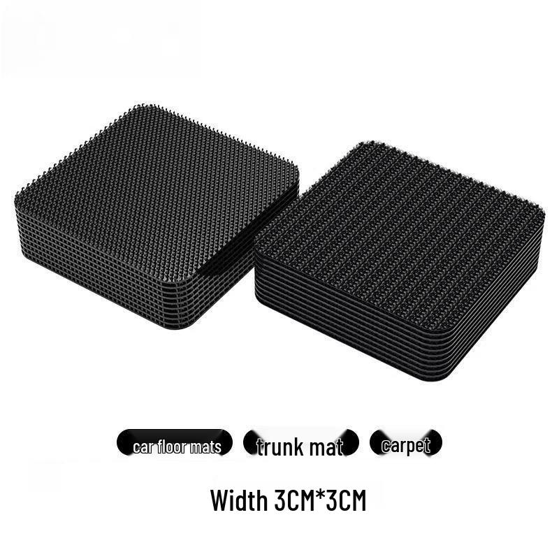 Niewidoczne paski samoprzylepne na rzep do dywaników samochodowych - Mocne dwustronne klamry mocujące do bagażnika