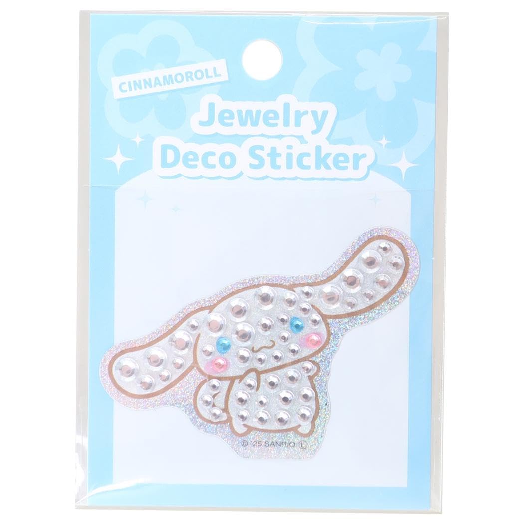 

Наклейка для украшения ювелирных изделий Cinnamoroll Sanrio [Вырезанная наклейка]
