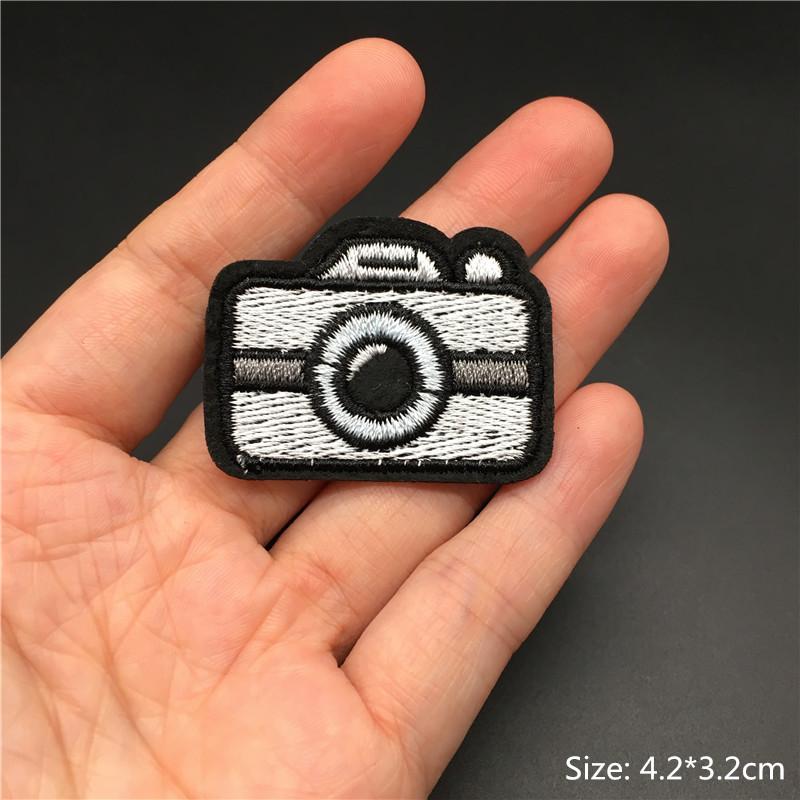 Punk Bestickte Aufnäher Für Kleidung Aufbügelbare Patches Applikationen Diy Anime Kleidung Thermoklebende Aufkleber