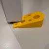 Cheese Shape Decorative Door Stop Non-Slip No Drilling Door Stopper Anti Collision Door Bumper For Home&Bedroom