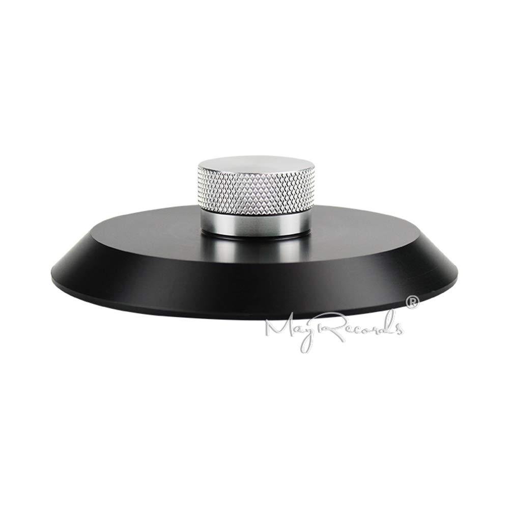 MayRecords Polyolefin Record Clamp Turntable Vinyl Clamp Vibration Damper for Record 75g Stabilizer, Players,