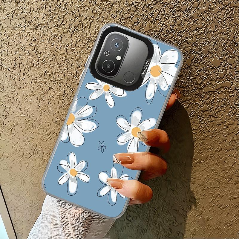 Daisy Flowers Aesthetics Shockproof Phone Case for Xiaomi Poco X7 X6 X5 X3 Pro F7 Ultra M8 Redmi 15C 15 14C 13C 12C 10C 13 12 10