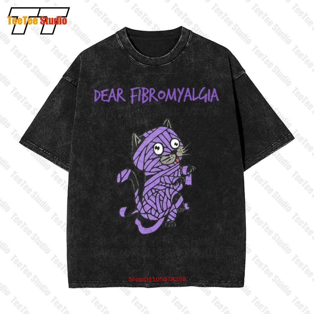 Dear Fibromyalgia Vintage Oversized TShirt TLWH S