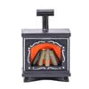 Dollhouse Miniature Fireplace Glowing Stove Model House Furniture Kitchen Living Scene Decor Toy