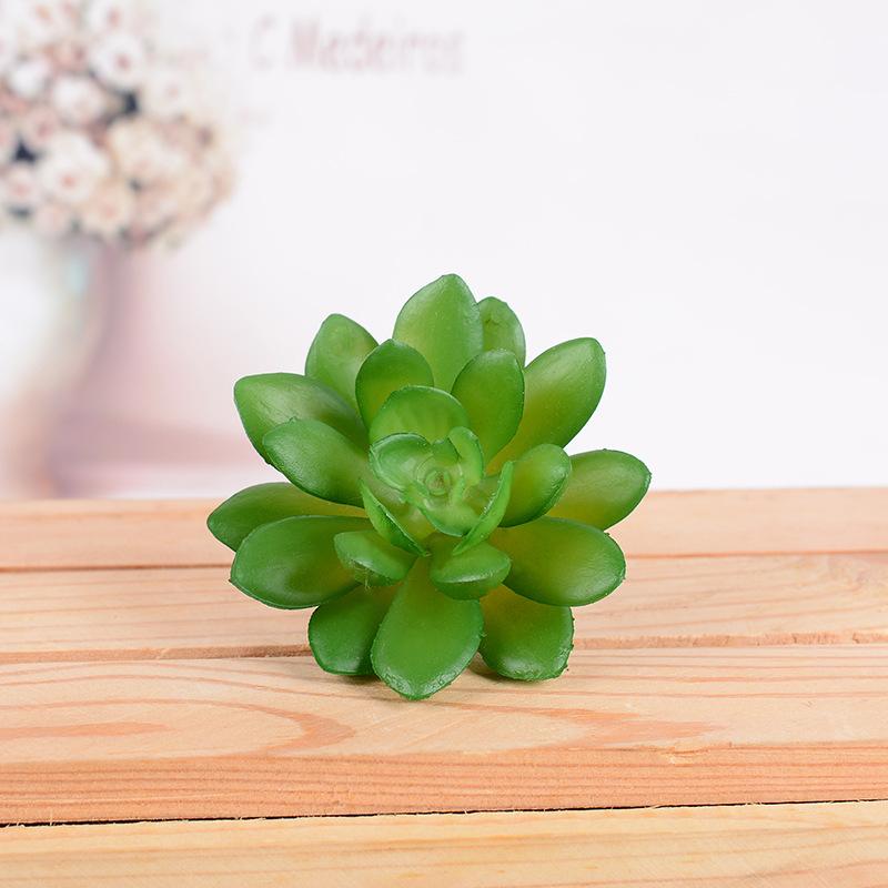 Green Plants Succulents, Small Gem Flowers, Office, Decorative Succulents Green Plants Flowers Simulation Succulents