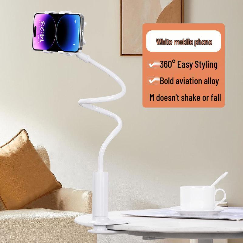 Portable Bedside Phone & Tablet Holder for Binge-Watching