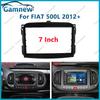 7 Inch 2DIN Car Fascia Radio Panel For Fiat 500L 2012 Frame Kit Install Facia Face Plate