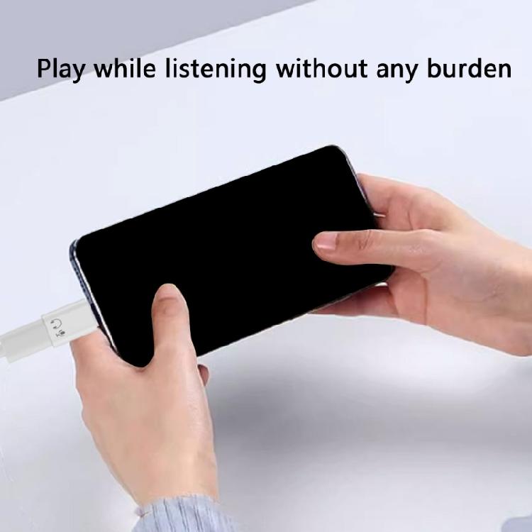 Durability USB C Headphone Audios Adapter Earphone Converters For Phone 15 Data Syncing Call Audios Dongle