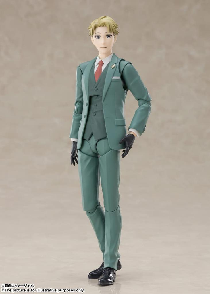 S.H.Figuarts SPY×FAMILY Lloyd Forger, Approximately 170mm, ABS & PVC, Painted Action Figure, BAS63908