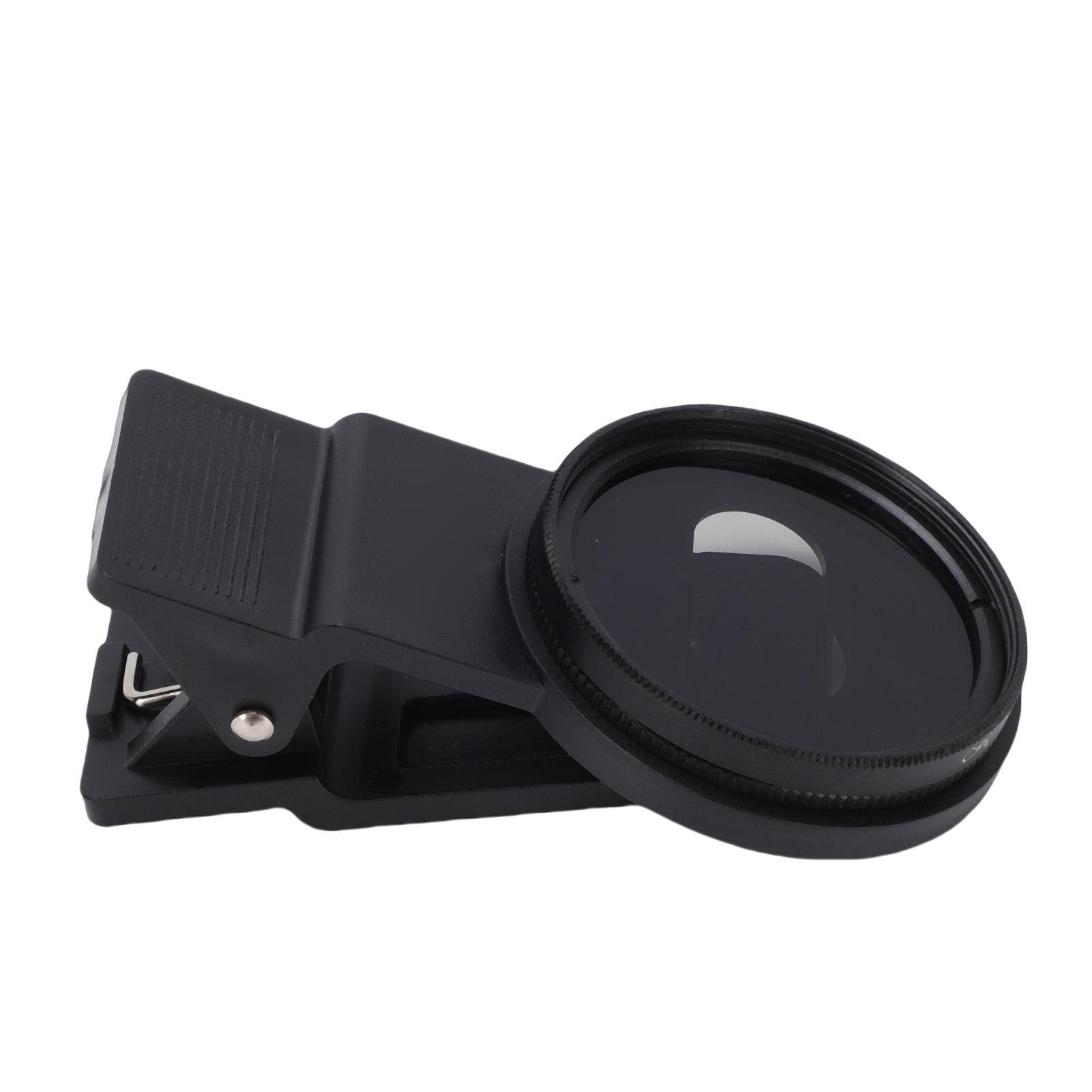 

37mm CPL Lens Filter Clip On Phone Camera Polarizer Circular Polarizing Filter Lens Attachment with