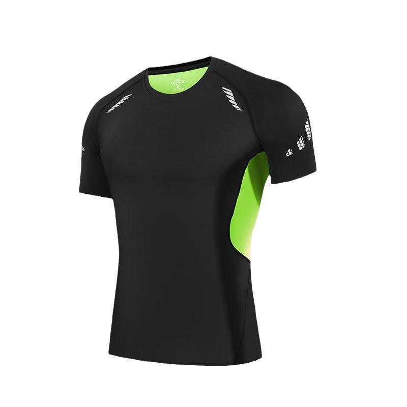 Mens Compression Running Set Quick-Dry Gym Workout Suit Tight Fit Athletic Tracksuit Training Outfit