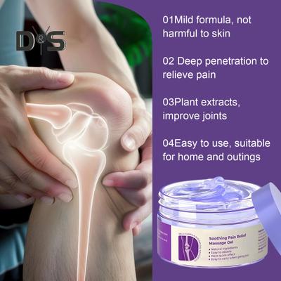 Joint Care Cream Turmeric Extract Gel Non-Smudge Design Multi-Part Soothing Natural Plant Essence for Knees Neck Shoulders