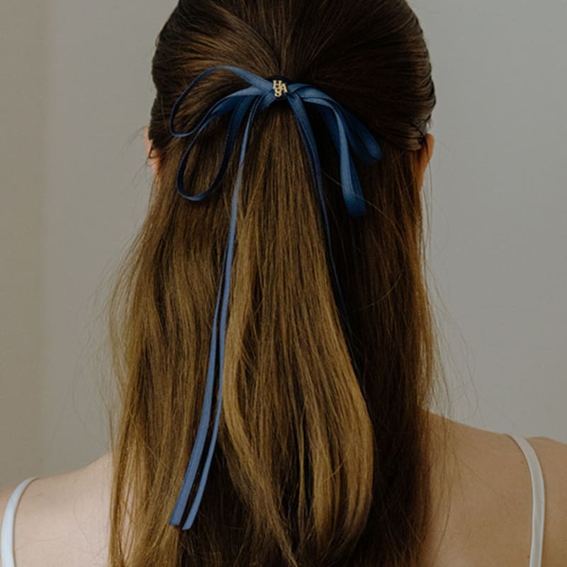 

HAS HA040 Denim ribbon tie skyblue_W concept exclusive