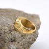 1pc Best Gift for Men's High Quality Multiple Colors Gem Styles Stainless Steel Rings