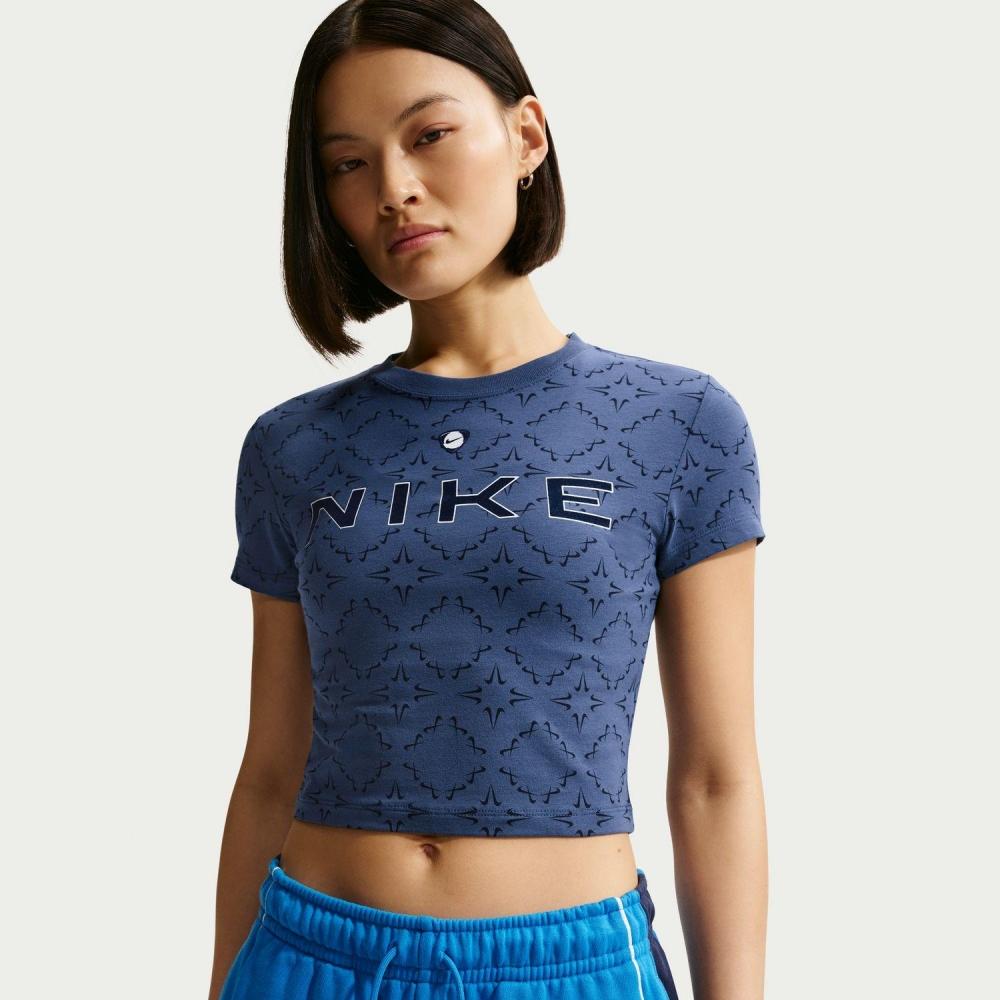Женская футболка Nike Chll Crp Sprtique II3659 461mystny Obsid XS