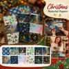 12 Sheets Holiday Themed for Scrapbooking, Card Making, DIY Decorations