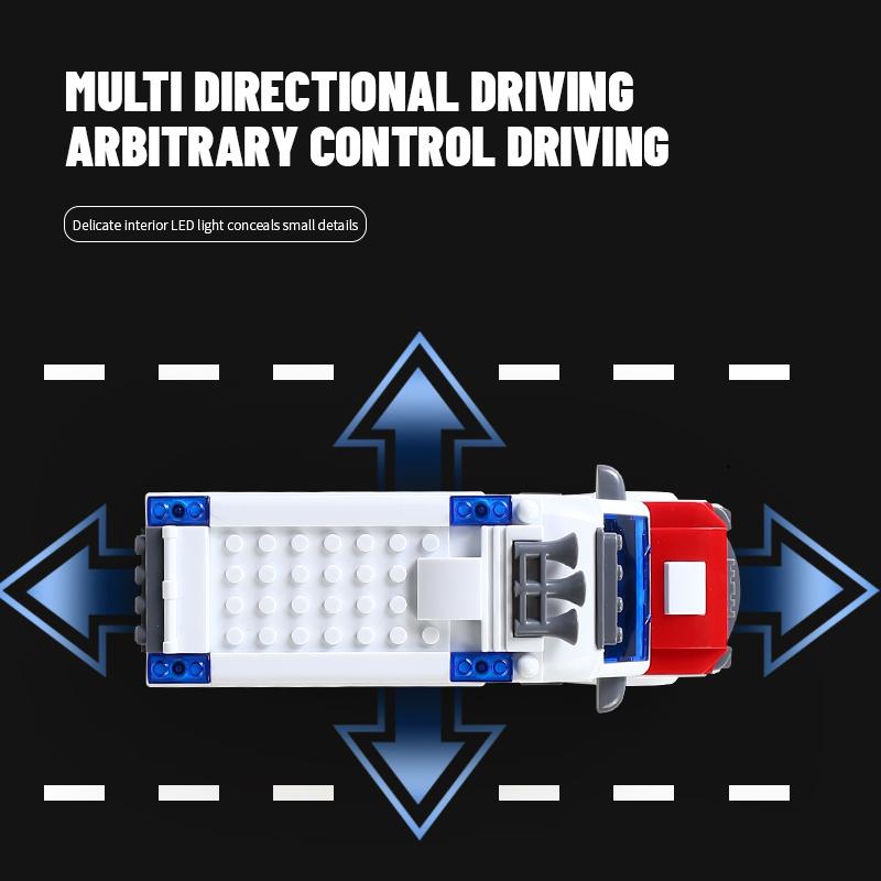 Non-Toxic 1/30 Remote Control School Bus High Speed 4 Channels Tour Bus Model Double Decker Sightseeing Electric Rc Car Kids Toys Gift