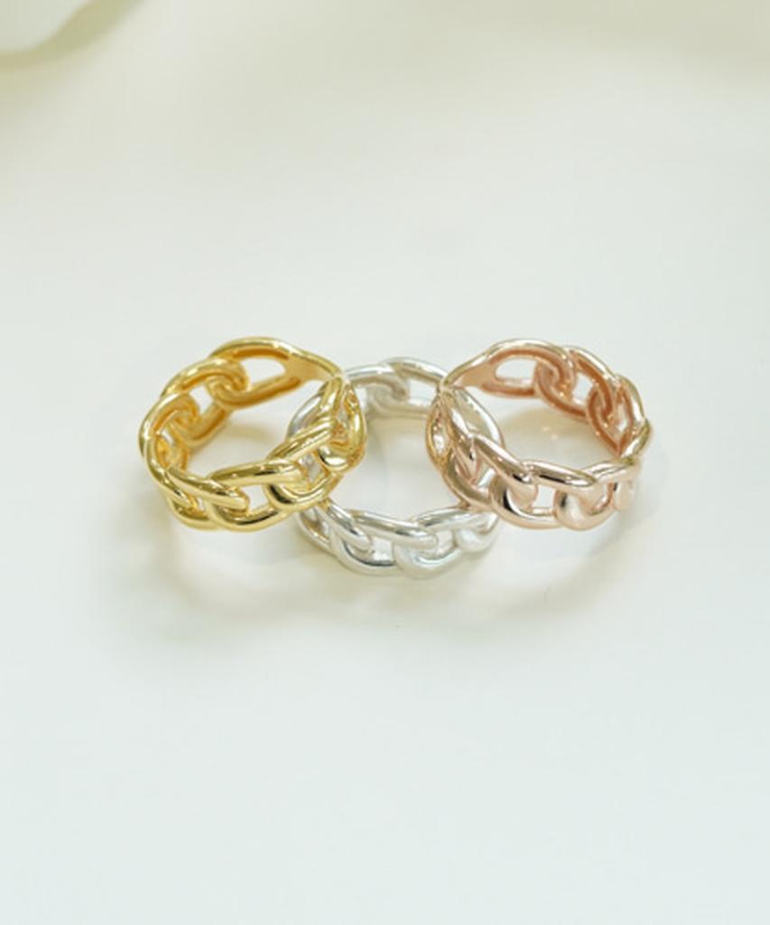 Alleun Silver 925 Bold Twisted Thumb Ring