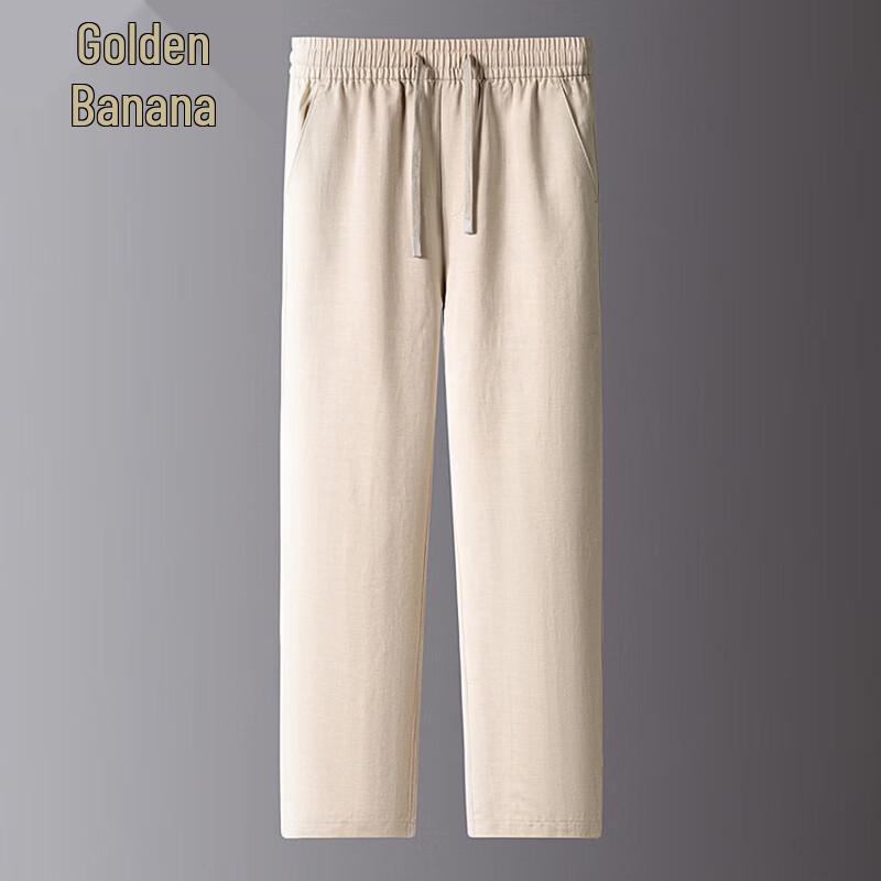 

Jinjuan Men s Summer Linen Blend Apparel 4XL