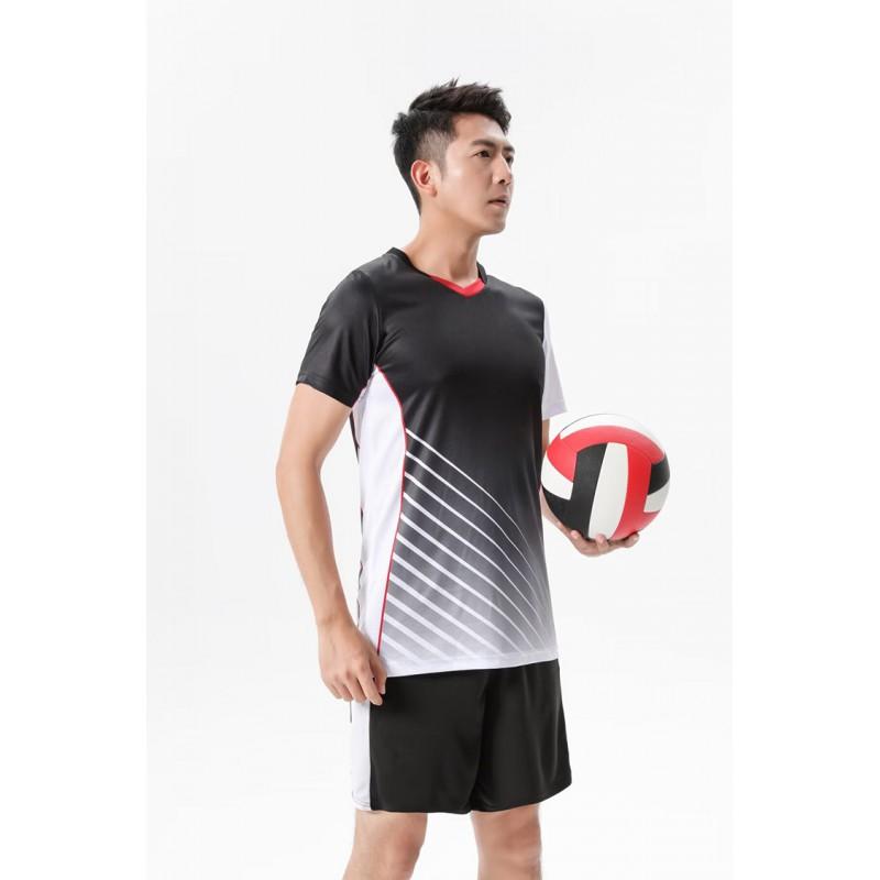 Men Women Short Sleeve Sports Shirts Quick Dry Breathable Volleyball Badminton Tennis Training