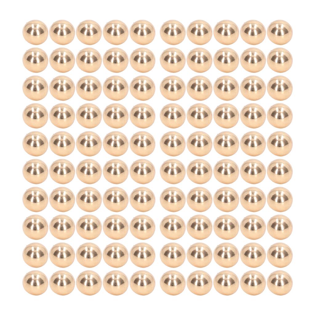 100 Set Round Head Stud 15mm Plated Alloy High Hardness Gold Silver Color Leather Rivets for Leather Clothes Bag