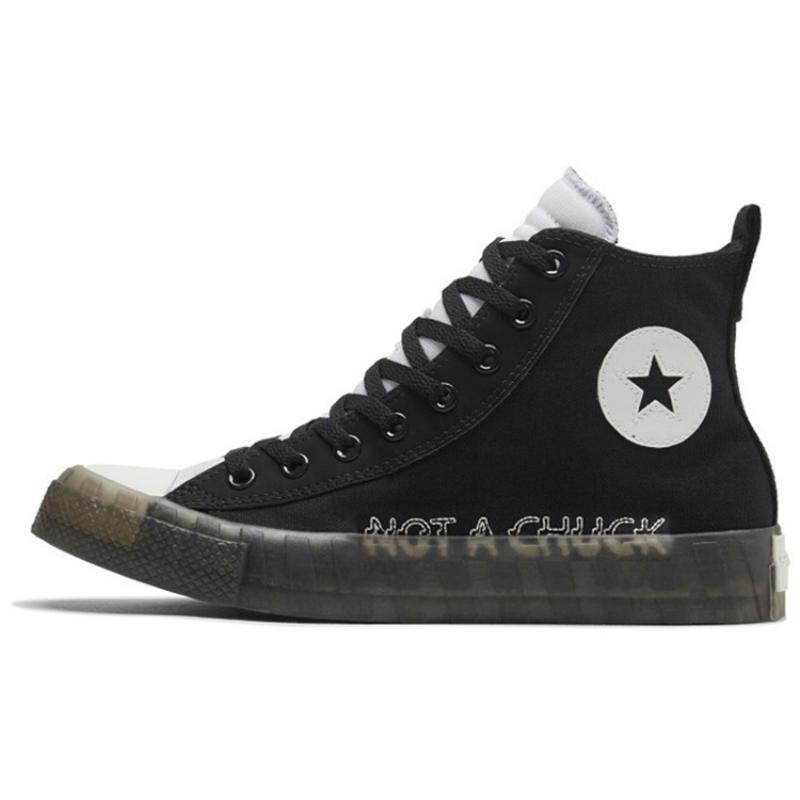 

Converse Chuck Taylor All Star Unt1tl3d Trendy Everyday Versatile High Top Canvas Shoes Unisex Black 36