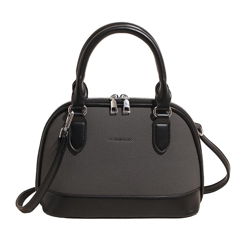 New simple portable women's bag fashion casual shoulder bag texture messenger bag