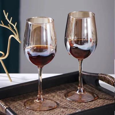 Amber Red Wine Glass Crystal Glass Wine Cup Wedding Champagne Glasses for Drinks Wineglass Original Cocktail Glasses Set Cups