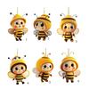 Rear View Mirrorr Access Acrylic Bees Car Mirrorr Hangings Decorations Pendants for Automotive Interior Decorations