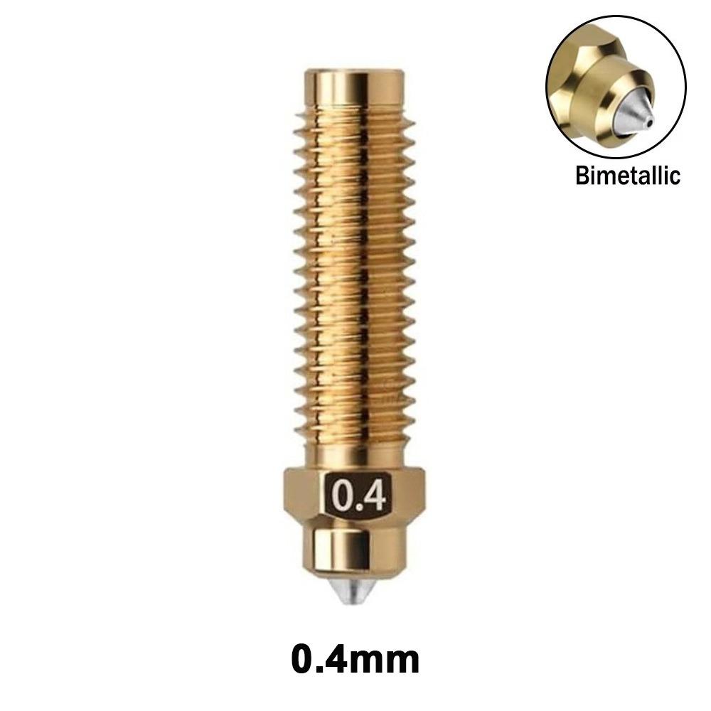 1pcs Brass Ceramic Hotend Nozzle Bimetallic Upgrade Parts Hotend Kit for Elegoo Centauri Carbon