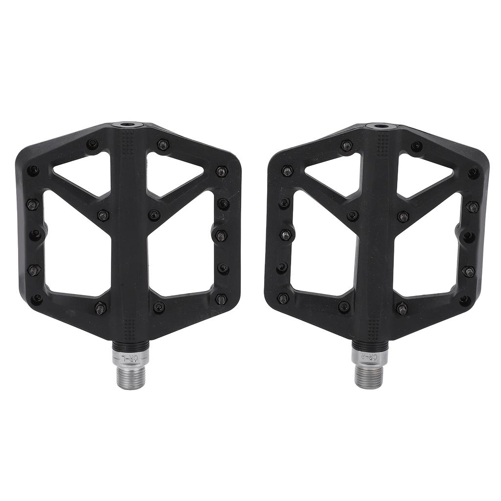 1 Pair Bike Pedal Anti Slip Nylon       Flat Pedals for Road Mountain Bike