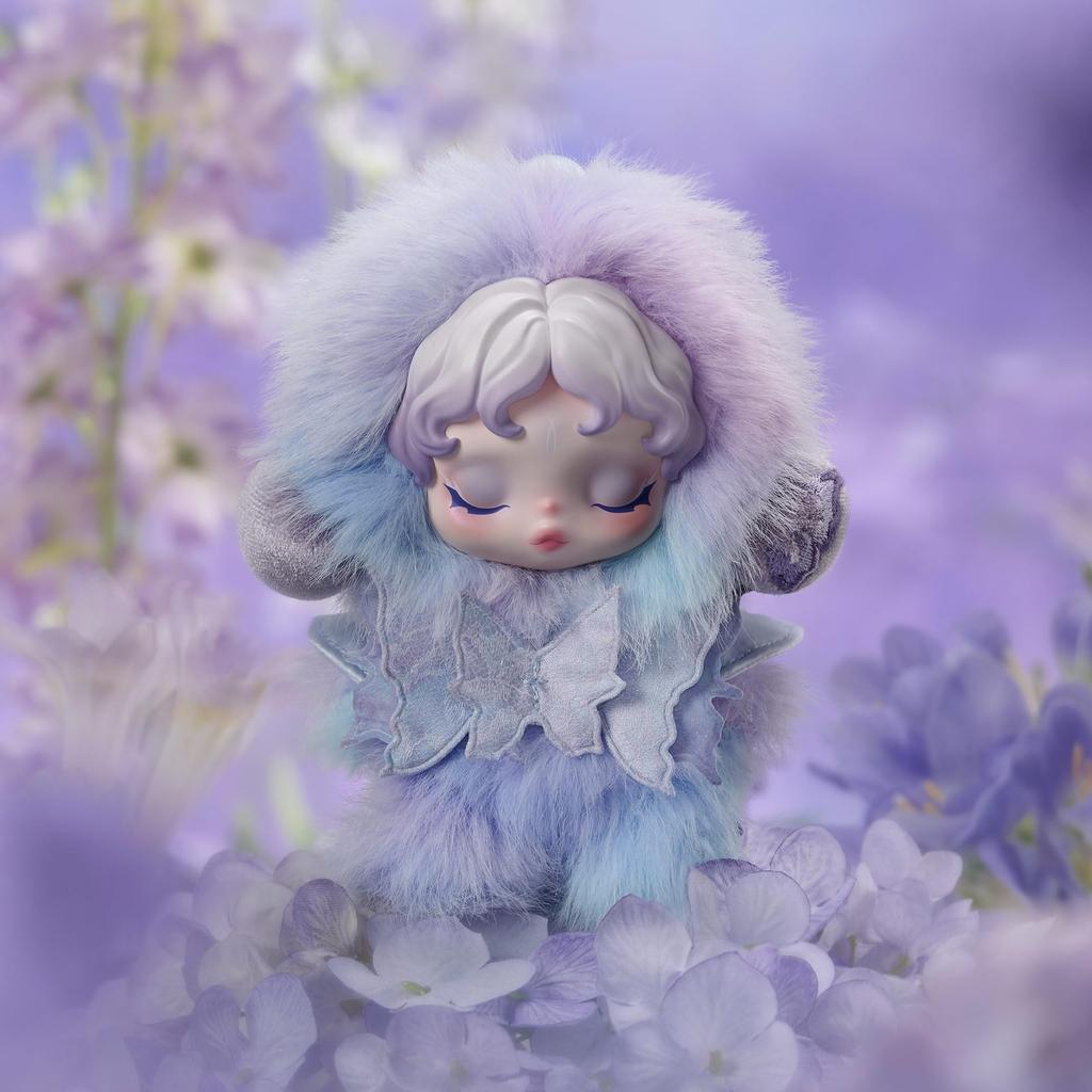 POP MART SKULLPANDA Series Plush Blind Box Random Design Action Figure Collectible Toy Home Holiday Birthday Gift for Girls and Single Box