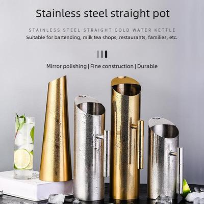 Cocktail- und Kaffee-Kännchen aus Edelstahl