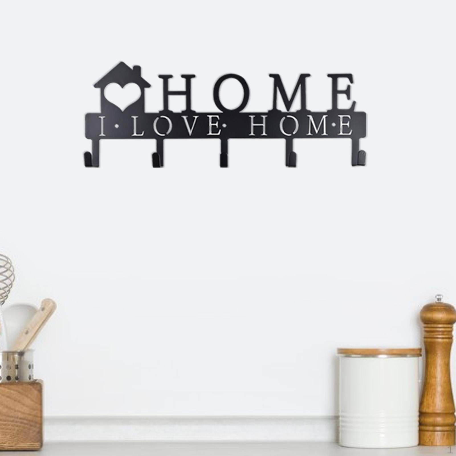 

Железная стойка для ключей и сумок в прихожей кухни