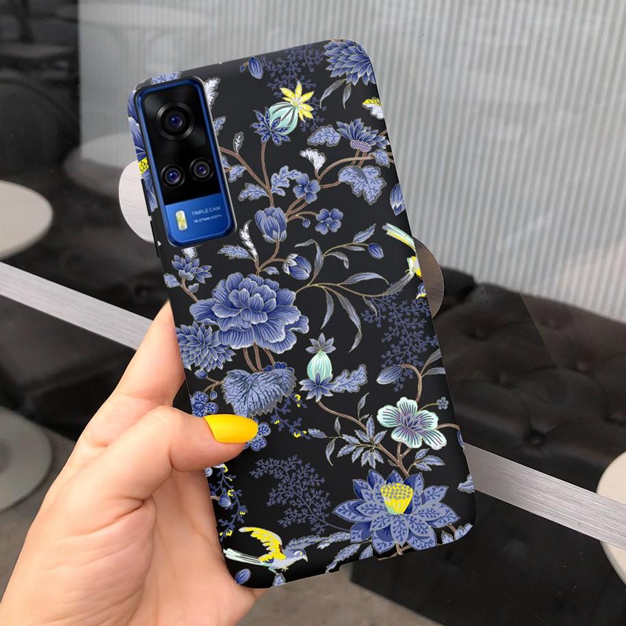 

Чехол для Vivo Y31 V2036 Популярный Расписной Чехол для Телефона для Vivo Y51 V2030 Y 51 Y 31 2021 VivoY31 Y51A Y53s 4G 6.58 дюйма Мягкие Fundas Vivo Y53s 4G