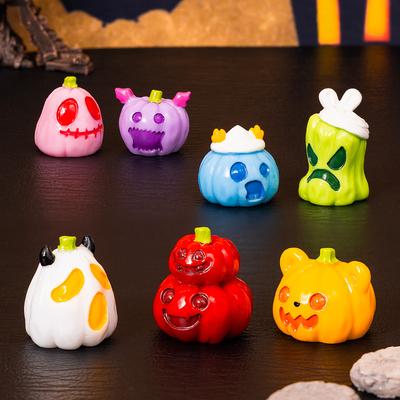 Halloween Pumpkin Micro-landscape Gardening, Creative Home Tabletop, Resin Craft Decorative Items